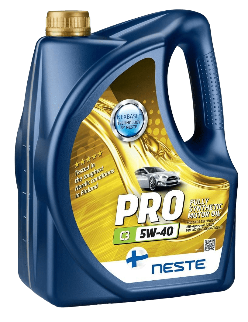 Моторное масло NESTE PRO C3 5W-40, 4л